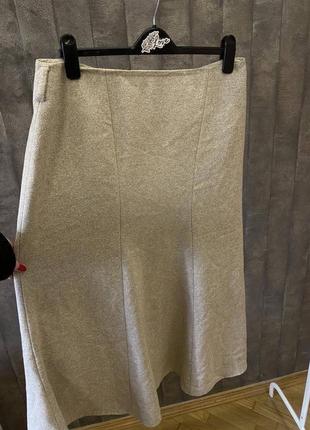 Шерстяная юбка женская 48 размер3 фото