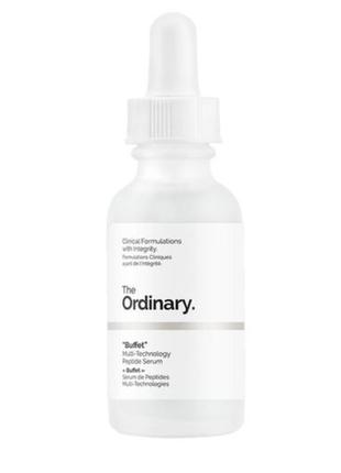 Пептидная сыворотка для лица the ordinary buffet multi-technology peptide serum 30 мл