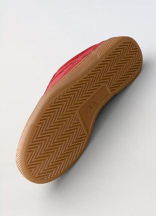 Кеды, кеды зара, яркие кеды зара, кожаные кеды зара, яркие кожаные кеды зара