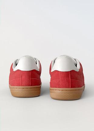 Кеды, кеды зара, яркие кеды зара, кожаные кеды зара, яркие кожаные кеды зара