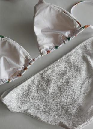 Calzedonia чудовий роздільний купальник бікіні в рубчик трикутна чашка з-д8 фото