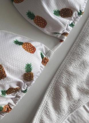 Calzedonia чудовий роздільний купальник бікіні в рубчик трикутна чашка з-д4 фото