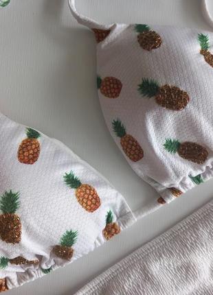 Calzedonia чудовий роздільний купальник бікіні в рубчик трикутна чашка з-д2 фото