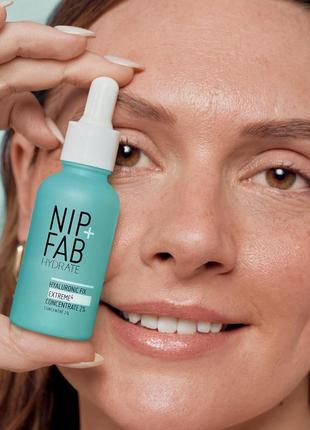 Сироватка-концентрат із гіалуроновою кислотою nip + fab. великобританія.