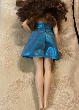 Кукла барби (2001 mattel) в бирюзовом платья