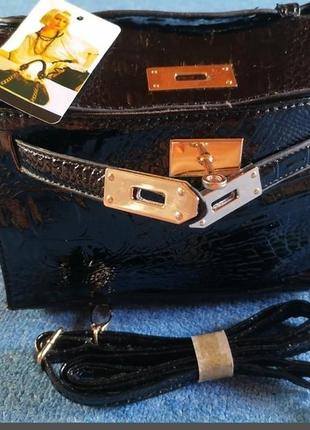 Сумочка в стилі hermes