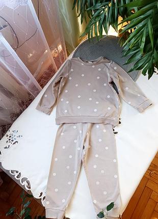 Костюмчик для девочки 2-3 р.двонитка h&amp;m