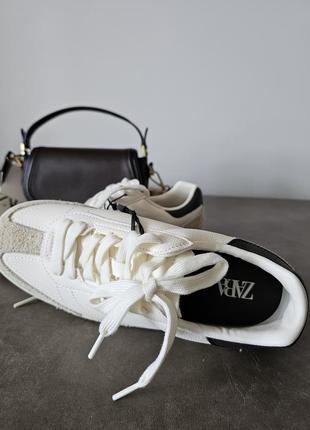 Продам трендовые кеды замша zara8 фото