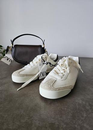 Продам трендовые кеды замша zara