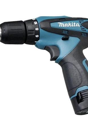 Аккумуляторный шуруповёрт 12v с набором makita df330dwe, набор бит и запасной аккумулятор4 фото