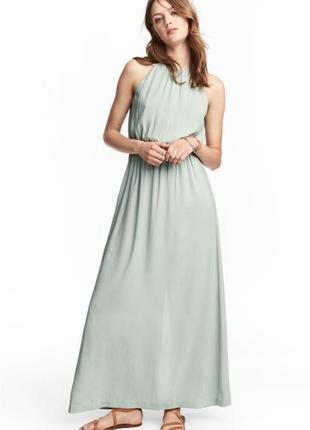 Довга шифонова сукня Фотболочка h&m.