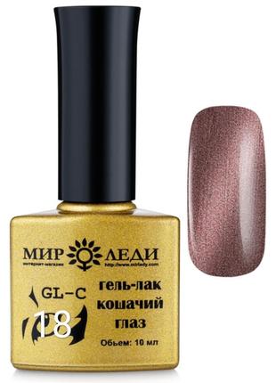 Гель лак кошаче око 18