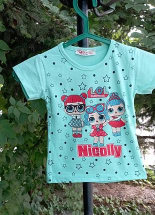 Футболка для девочки, 4/104, 3/98 4