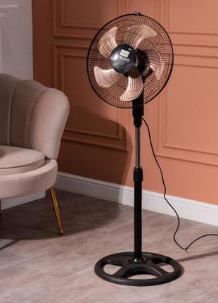 Вентилятор підлоговий sokany sk-19009 3 швидкості 5 лопатей