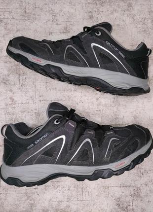 Кроссовки salomon gore-tex оригинал саломон трекинговые тактические серые термо