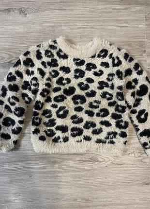 Кофта леопардова