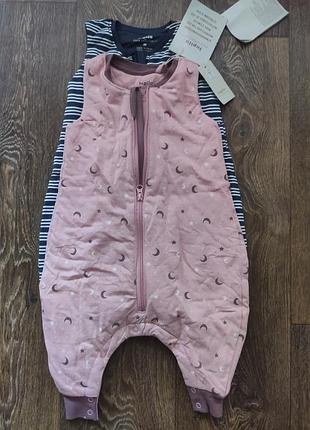Детский комбинезон для сна из хлопка от немецкого бренда lupilu 80-92 теплый