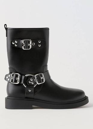 Zara чоботи 37 24 см