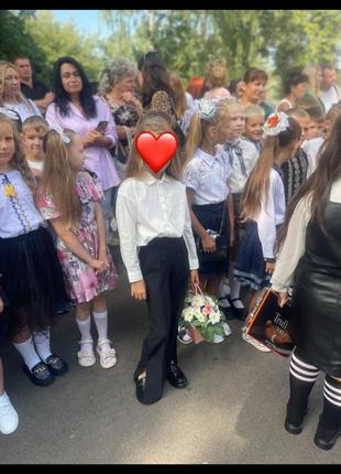 Рубашка -блузка в школу