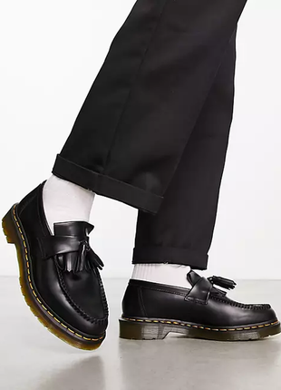 Лоферы/туфли dr. martens - adrian leather loafers