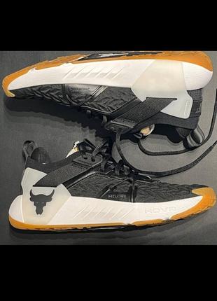 Кросівки для тренувань under armour project rock 6 колір чорний
