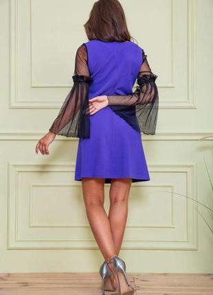 Сукня, колір фіолетовий, 172r39-14 фото