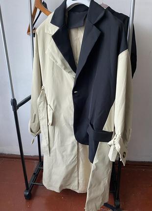 Тренч піджак тренд2 фото
