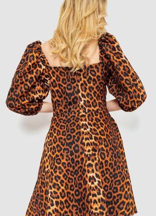 Сукня з леопардовим принтом, колір леопардовий, 172r9894 фото