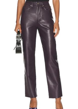 Брюки из искусственной кожи pioneer