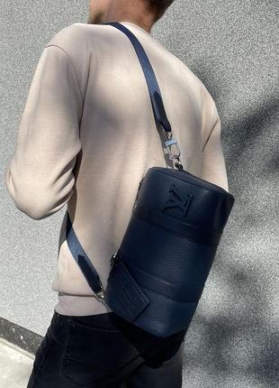 Мужская сумка люкс качества в брендовом стиле10 фото