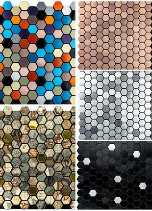 Самоклеящаяся алюминиевая плитка 300х300х3мм