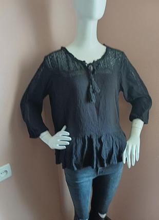 Блузка оверсайз