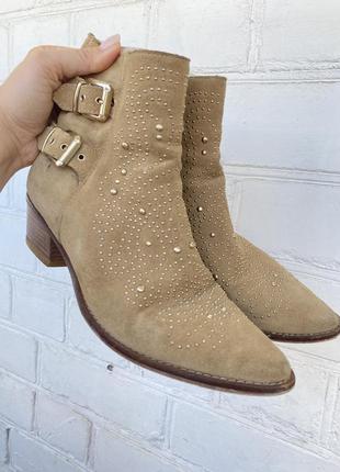 Класні замшеві казаки zara 🔥🔥🔥