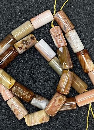 Агат ботсвана 9*16 мм довжина 38 см