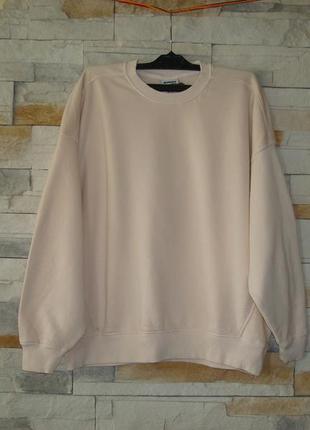 Жіночий світшот oversize bershka іспанія р-ри xs, s, m