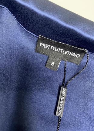Насыщенно-синее платье от prettylittlething2 фото