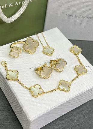 Сережки van cleef &amp; arpels