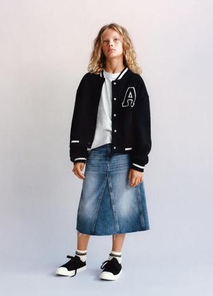 Джинсова спідниця zara