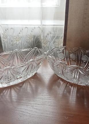 Хрустальная ваза, ладья