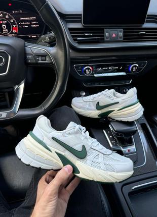 Женские кроссовки nike wide runtekk white/green
