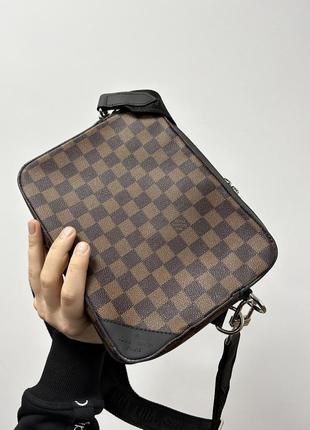 Мужская сумка премиум качества в брендовом стиле6 фото