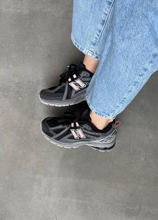 Кроссовки new balance 1906r black/grey/pink2 фото