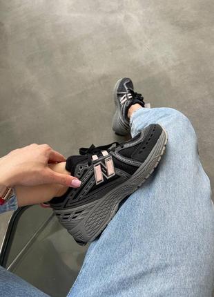 Кроссовки new balance 1906r black/grey/pink4 фото