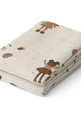 Набір муслінових серветок liewood