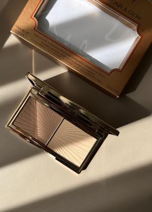 Charlotte tilbury mini filmstar bronze & glow contour duo