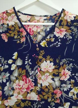 Легка сукня у квітковий принт #721#8 фото