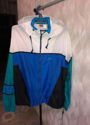 Ветровка олимпийка nike vintage nylon