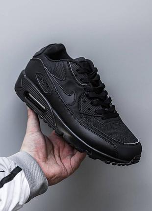 Кросiвки nike air max 90 black 3