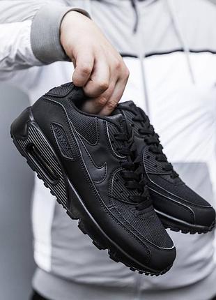 Кросiвки nike air max 90 black 5