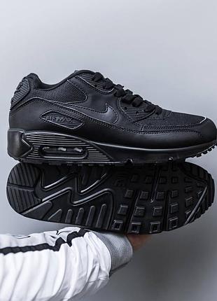 Кросiвки nike air max 90 black 7